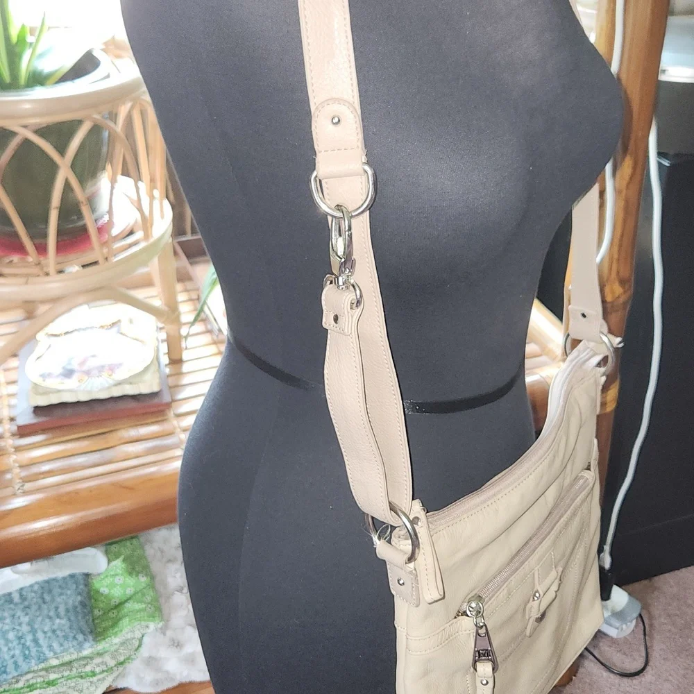 Leather Stone Mountain‎ Crossbody bag